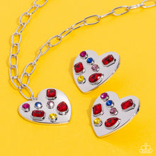 Load image into Gallery viewer, Paparazzi Relationship Ready - Red Earrings