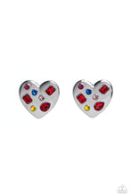 Load image into Gallery viewer, Paparazzi Relationship Ready - Red Earrings