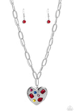 Load image into Gallery viewer, Paparazzi Online Dating - Red Necklace