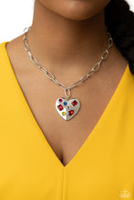 Load image into Gallery viewer, Paparazzi Online Dating - Red Necklace