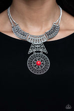 Load image into Gallery viewer, Paparazzi Fetching Filigree - Red Necklace