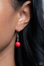 Load image into Gallery viewer, Paparazzi Fetching Filigree - Red Necklace