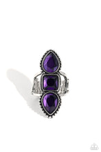 Load image into Gallery viewer, Paparazzi Dazzling Direction - Purple Ring
