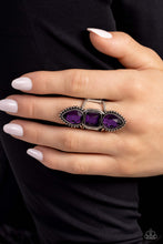 Load image into Gallery viewer, Paparazzi Dazzling Direction - Purple Ring