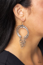 Load image into Gallery viewer, Paparazzi Dont Go CHAINg-ing - Silver Earrings