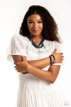 Load image into Gallery viewer, Paparazzi Shopaholic Season - Blue Necklace