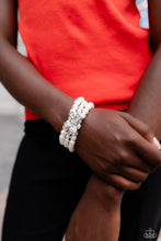 Load image into Gallery viewer, Paparazzi How Do You Do? - White Bracelet