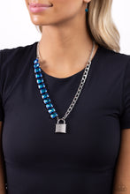 Load image into Gallery viewer, Paparazzi LOCK and Roll - Blue Necklace