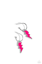Load image into Gallery viewer, Paparazzi Lightning Limit - Pink Earrings