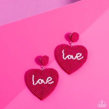 Load image into Gallery viewer, Paparazzi Sweet Seeds - Pink Earrings