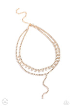 Load image into Gallery viewer, Paparazzi Champagne Night - Gold Necklace