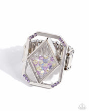 Load image into Gallery viewer, Paparazzi Diamond in the STUFF - Purple Ring