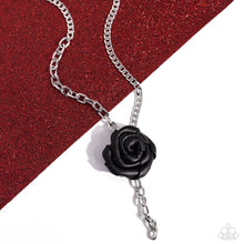 Load image into Gallery viewer, Paparazzi ROSE and Cons - Black Necklace