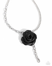 Load image into Gallery viewer, Paparazzi ROSE and Cons - Black Necklace
