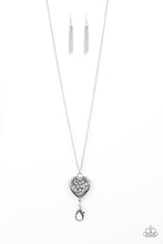 Load image into Gallery viewer, Paparazzi For The Love - Silver Lanyard