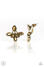Load image into Gallery viewer, Paparazzi A Force To BEAM Reckoned With - Brass Post Earrings