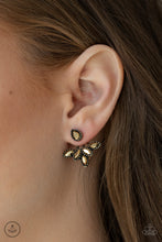 Load image into Gallery viewer, Paparazzi A Force To BEAM Reckoned With - Brass Post Earrings