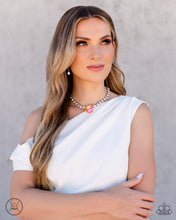 Load image into Gallery viewer, Paparazzi Heart in My Throat - Orange Necklace