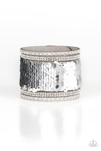 Load image into Gallery viewer, Paparazzi Mermaids Have More Fun - Silver Sequin Wrap Bracelet