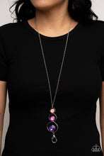 Load image into Gallery viewer, Paparazzi Celestial Courtier - Pink Lanyard Necklace