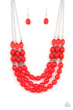 Load image into Gallery viewer, Paparazzi Coastal Cruise - Red Necklace