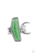 Load image into Gallery viewer, Paparazzi Cosmic Karma - Green Ring