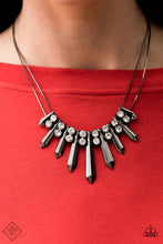 Load image into Gallery viewer, Paparazzi Dangerous Dazzle - Black Necklace