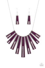Load image into Gallery viewer, Paparazzi FAN-tastically Deco - Purple Necklace