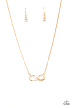 Load image into Gallery viewer, Paparazzi Forever Your Mom - Gold Infinity Necklace