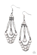 Load image into Gallery viewer, Paparazzi High-Ranking Radiance - Black Earrings