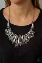 Load image into Gallery viewer, Paparazzi In The MANE Stream - Silver Necklace