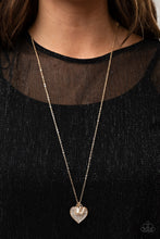 Load image into Gallery viewer, Paparazzi Letters of Love - Gold Necklace