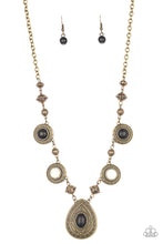 Load image into Gallery viewer, Paparazzi Mayan Magic - Brass Paparazzi Necklace