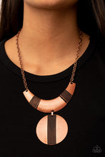 Load image into Gallery viewer, Paparazzi Metallic Enchantress - Copper Necklace
