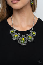 Load image into Gallery viewer, Paparazzi Opal Auras - Green/Pink Necklace