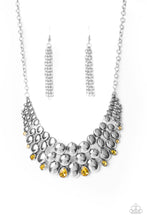 Load image into Gallery viewer, Paparazzi Powerhouse Party - Yellow Necklace