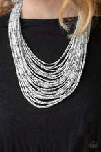 Load image into Gallery viewer, Paparazzi Rio Rainforest - White Seed Bead Necklace