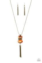 Load image into Gallery viewer, Paparazzi Runway Rival - Orange Necklace