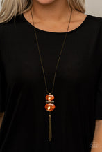 Load image into Gallery viewer, Paparazzi Runway Rival - Orange Necklace