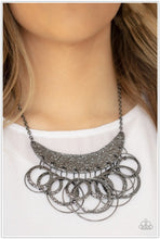 Load image into Gallery viewer, Paparazzi - Metro Eclipse - Black Necklace