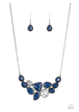 Load image into Gallery viewer, Paparazzi Breathtaking Briliance - Blue Necklace