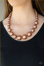 Load image into Gallery viewer, Paparazzi Living Up To Reputation - Copper Beaded Necklace