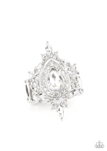 Load image into Gallery viewer, Paparazzi Mega Stardom - White Ring