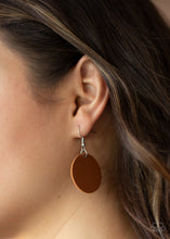 Load image into Gallery viewer, Paparazzi Sooner or LEATHER - Brown Necklace