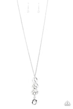 Load image into Gallery viewer, Paparazzi TRIPLE Effect - White Lanyard Necklace