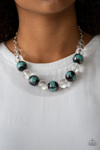 Load image into Gallery viewer, Paparazzi Torrid Tide - Orange/Green/Blue Paparazzi Necklace
