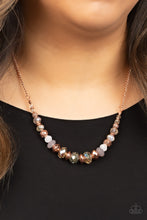 Load image into Gallery viewer, Paparazzi Turn Up The Tea Lights - Copper Necklace