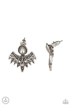Load image into Gallery viewer, Paparazzi Wing Fling - White Jacket Earrings