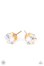 Load image into Gallery viewer, Paparazzi Just In TImeless - Gold Post Earrings
