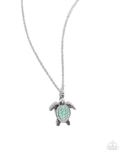 Load image into Gallery viewer, Paparazzi Turtle Tourist - Green Necklace
